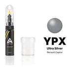 Pintura de retoque para Renault Captur – YPX Ultra Silver (2017–2018), kit Estándar