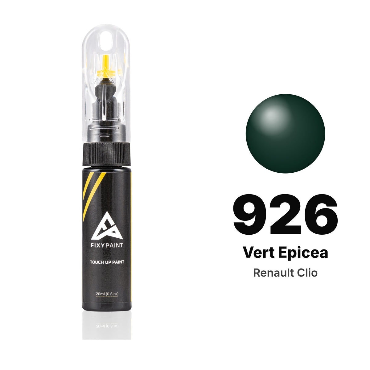 Renault Clio 926 Vert Epicea touch-up paint, Basic kit