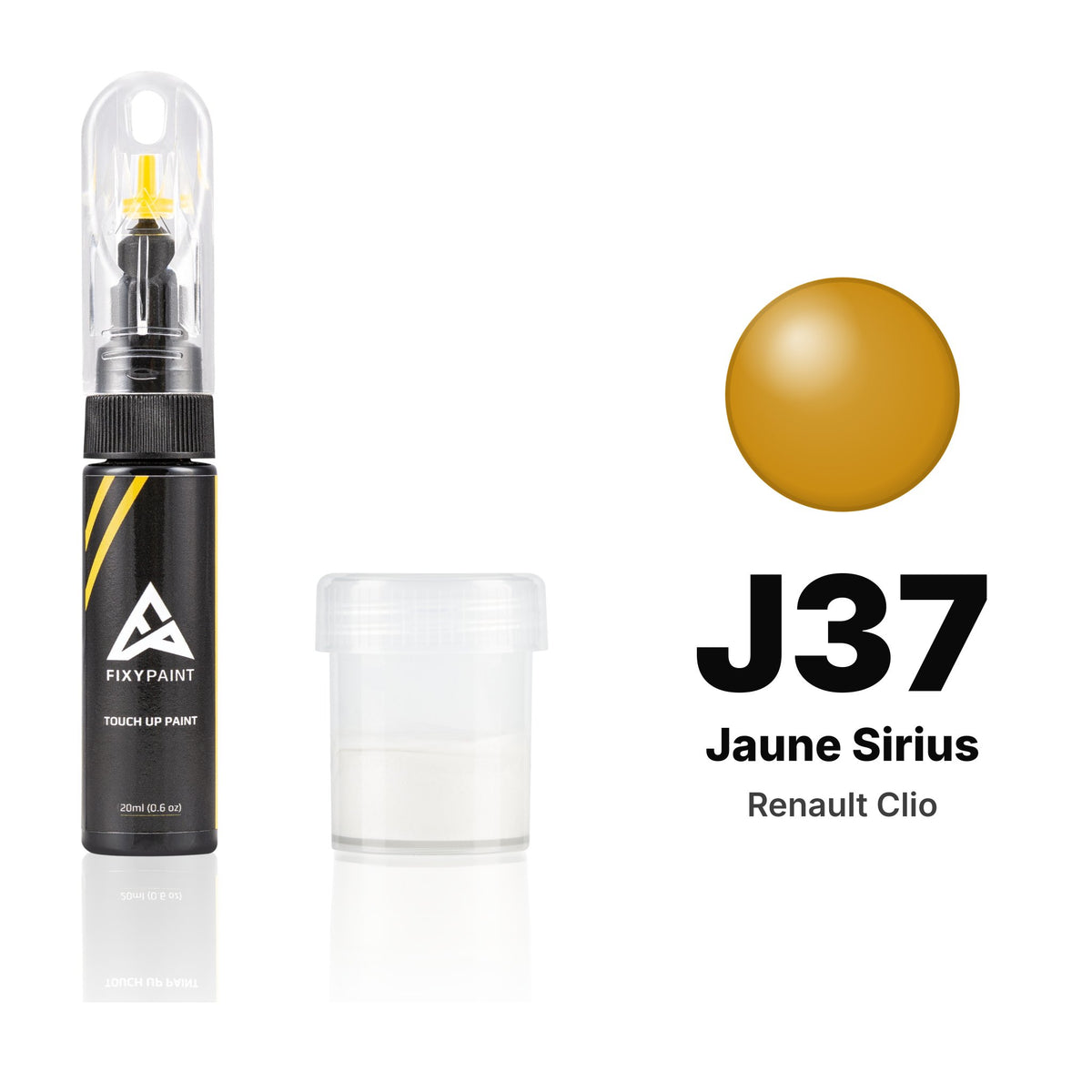 Touch-up paint for Renault Clio J37 Jaune Sirius, Standard kit