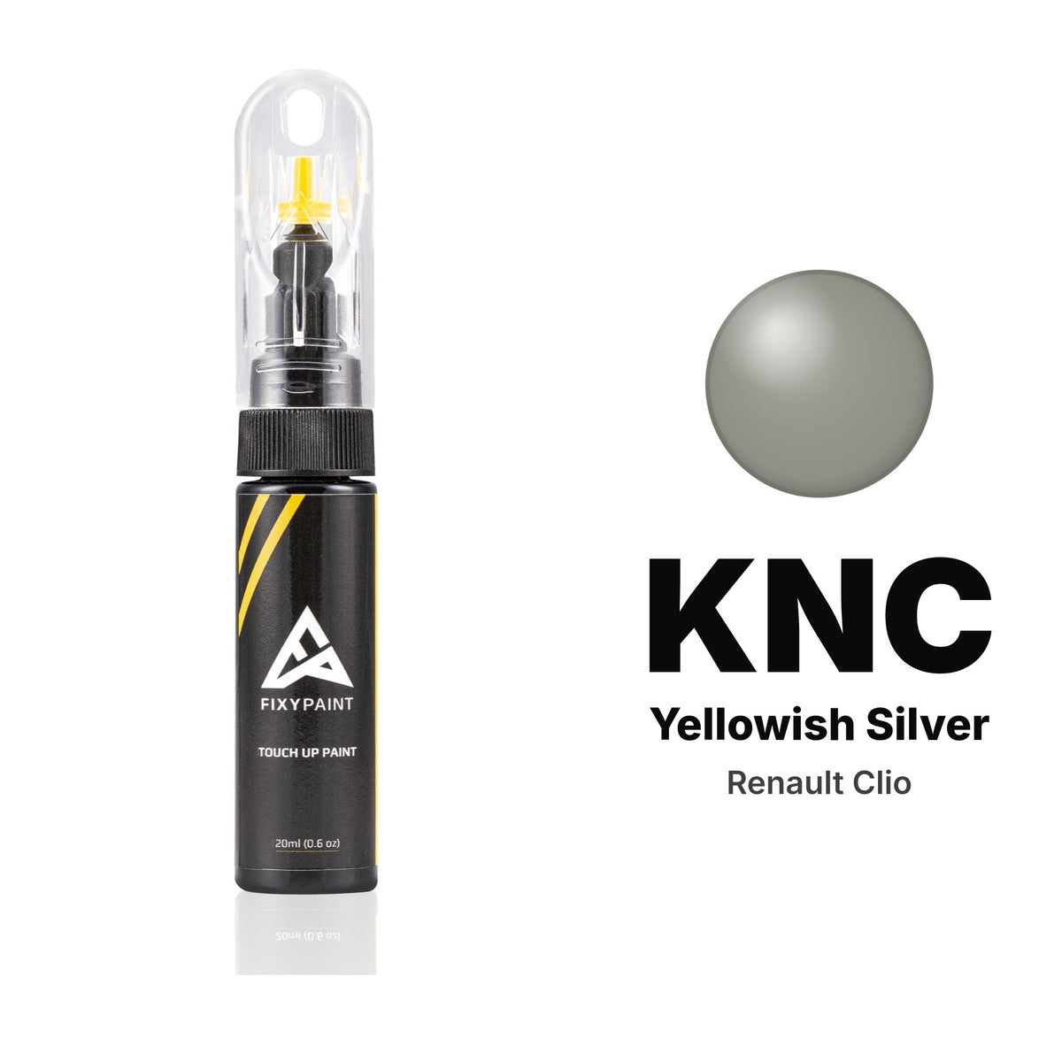 Touch-up paint for Renault Clio KNC Yellowish Silver, Basic kit