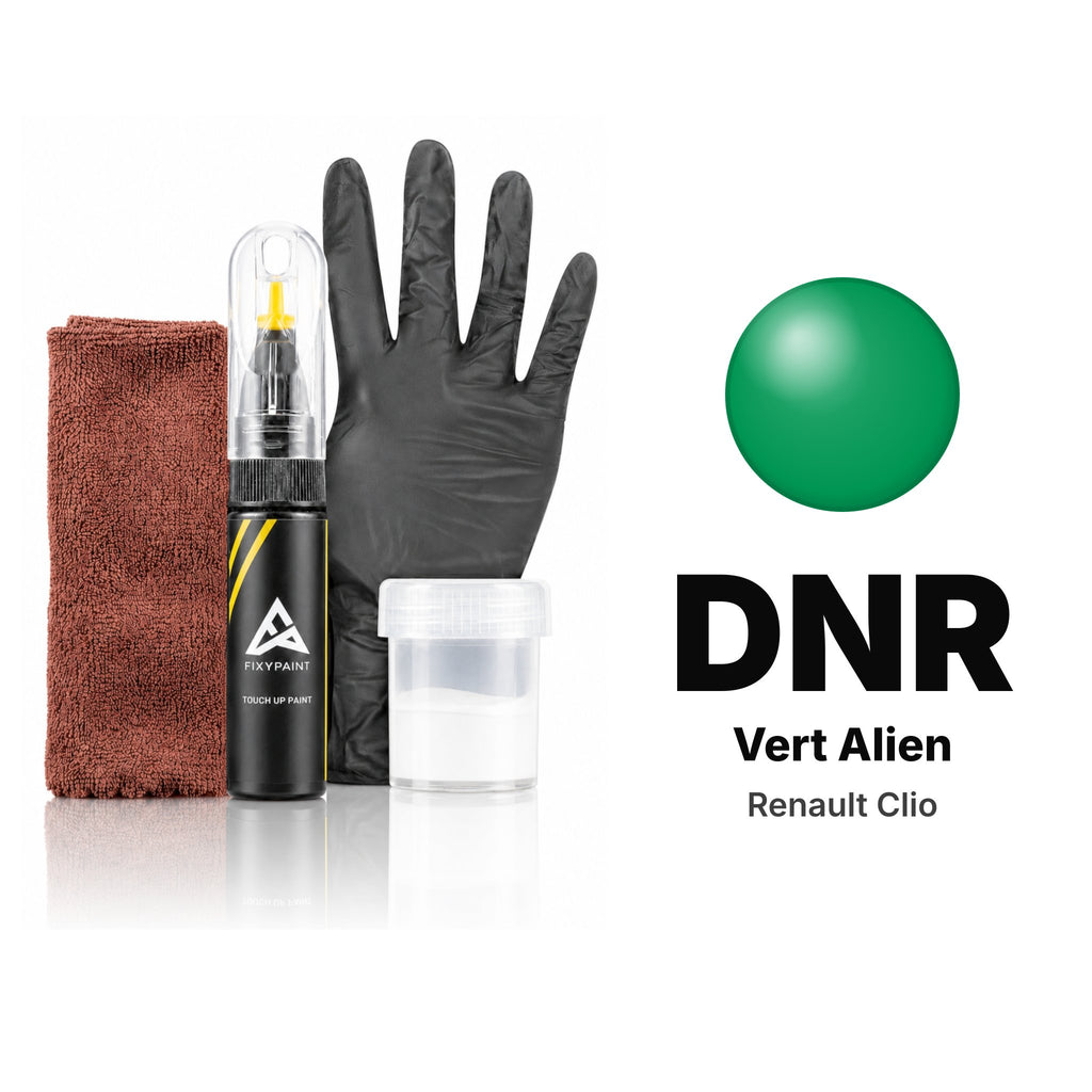 Touch-up paint for Renault Clio DNR Vert Alien, Complete kit