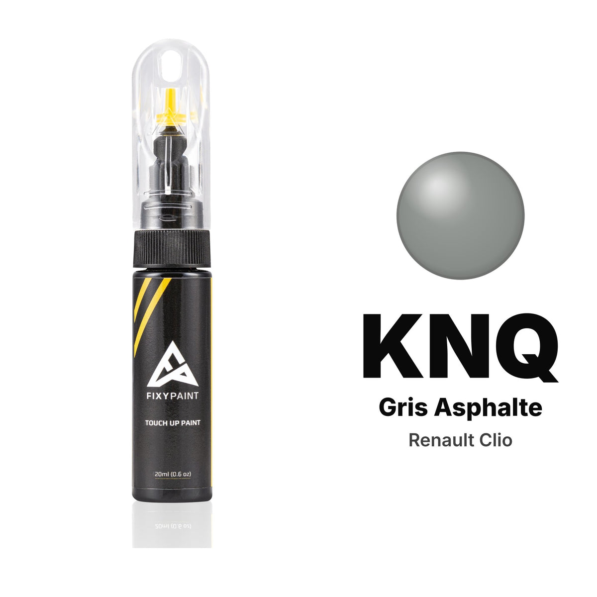 Touch-up paint for Renault Clio KNQ Gris Asphalte, Basic kit