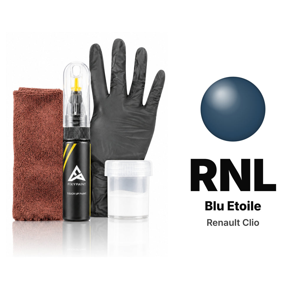 Touch-up paint for Renault Clio RNL Blu Etoile, Complete kit