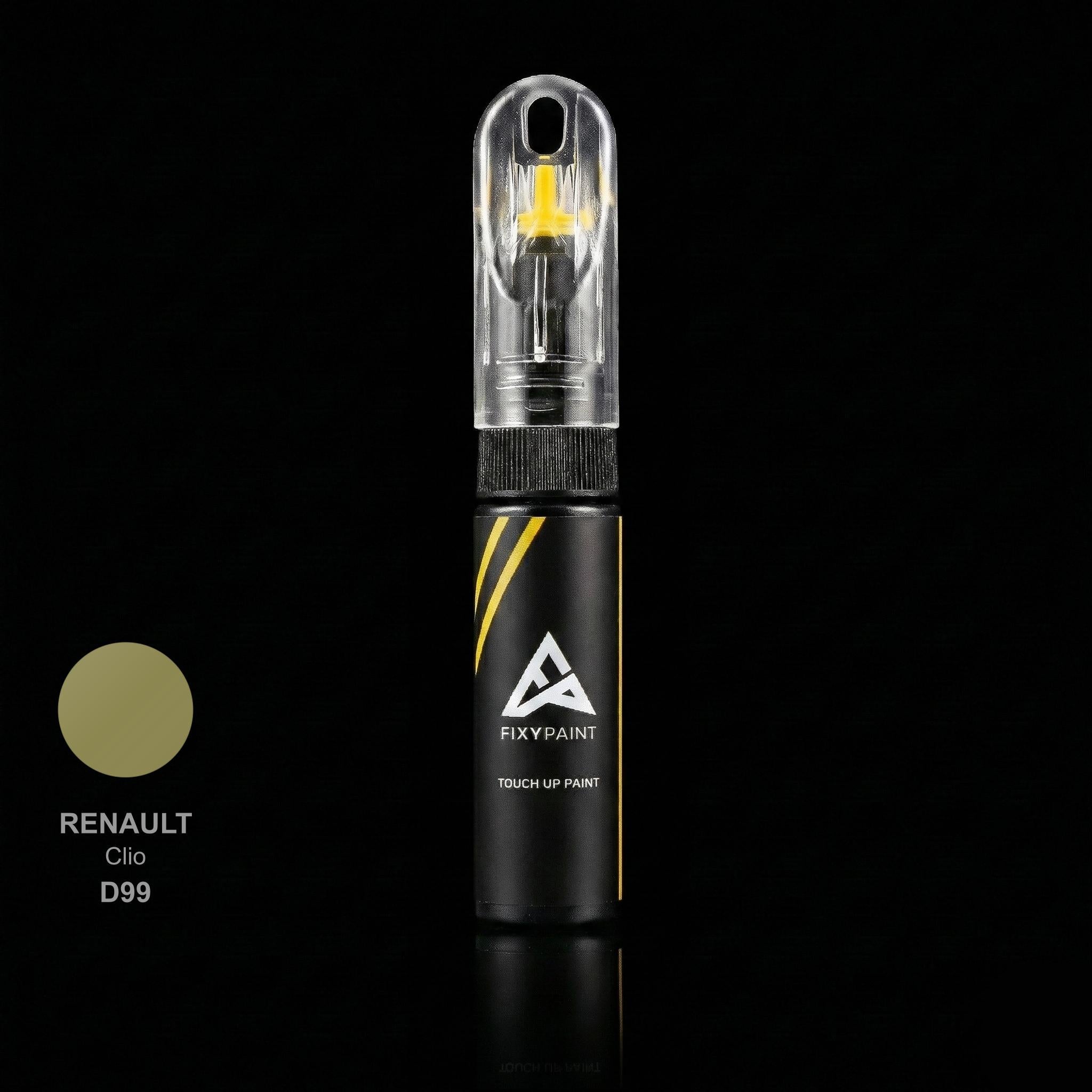 Renault Clio touch up paint kit - LEMON GREEN D99 scratch repair