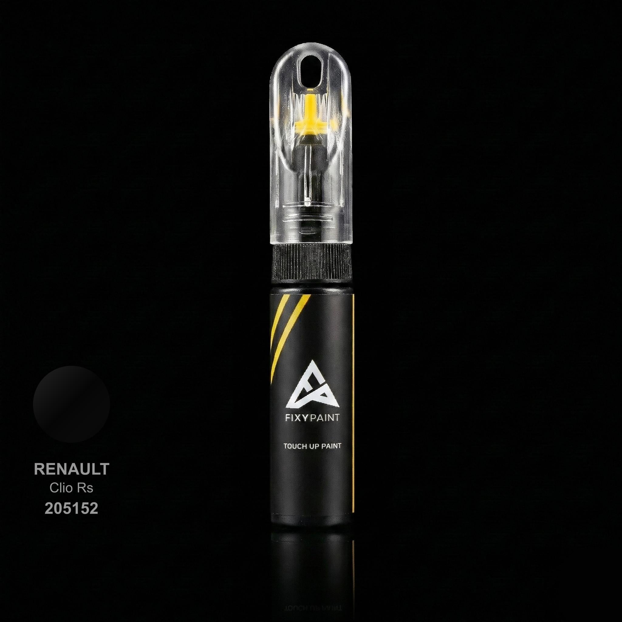 Renault Clio Rs touch up paint kit - NOIR GRAND BRILLANT 205152 scratch repair