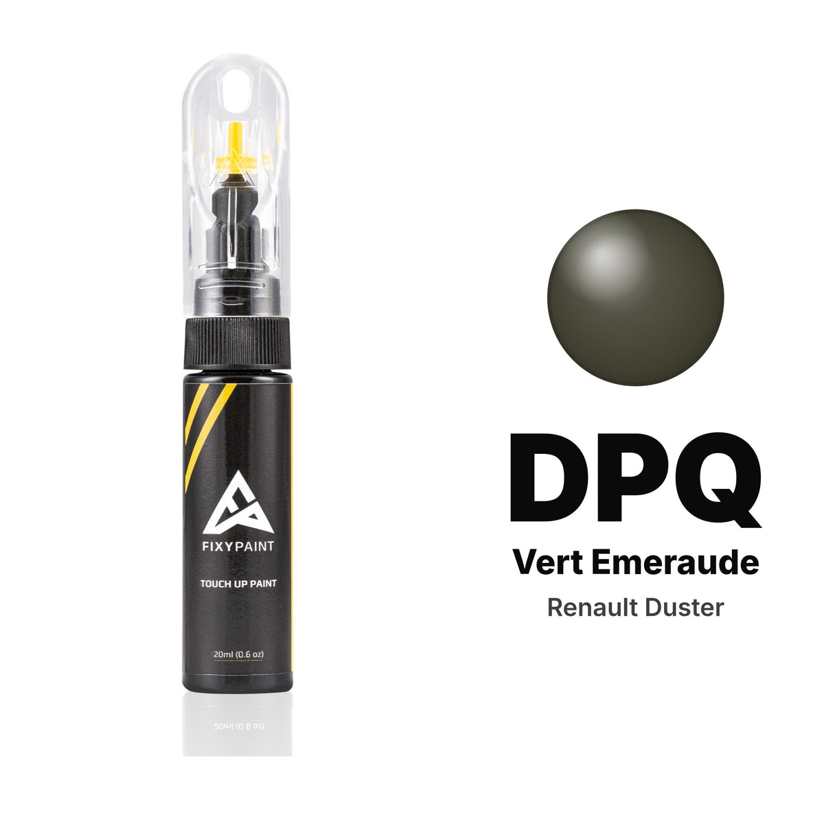 Renault Duster DPQ Vert Emeraude touch-up paint, Basic kit