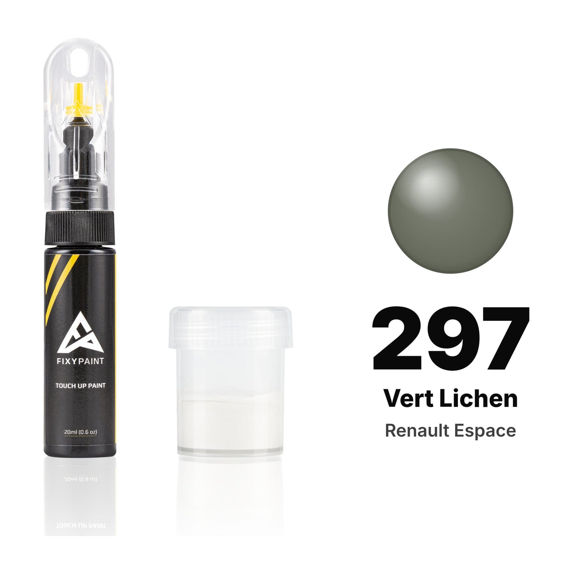 Vernice ritocco per Renault Espace – 297 Vert Lichen (dal 1997), kit Standard