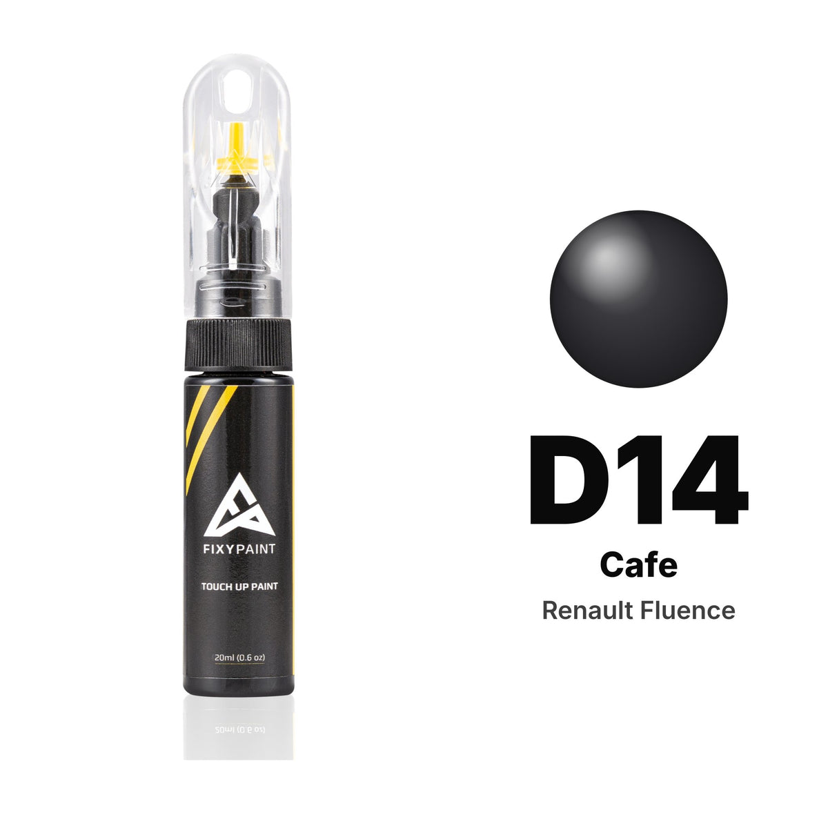 Renault Fluence D14 Cafe touch-up paint, Basic kit