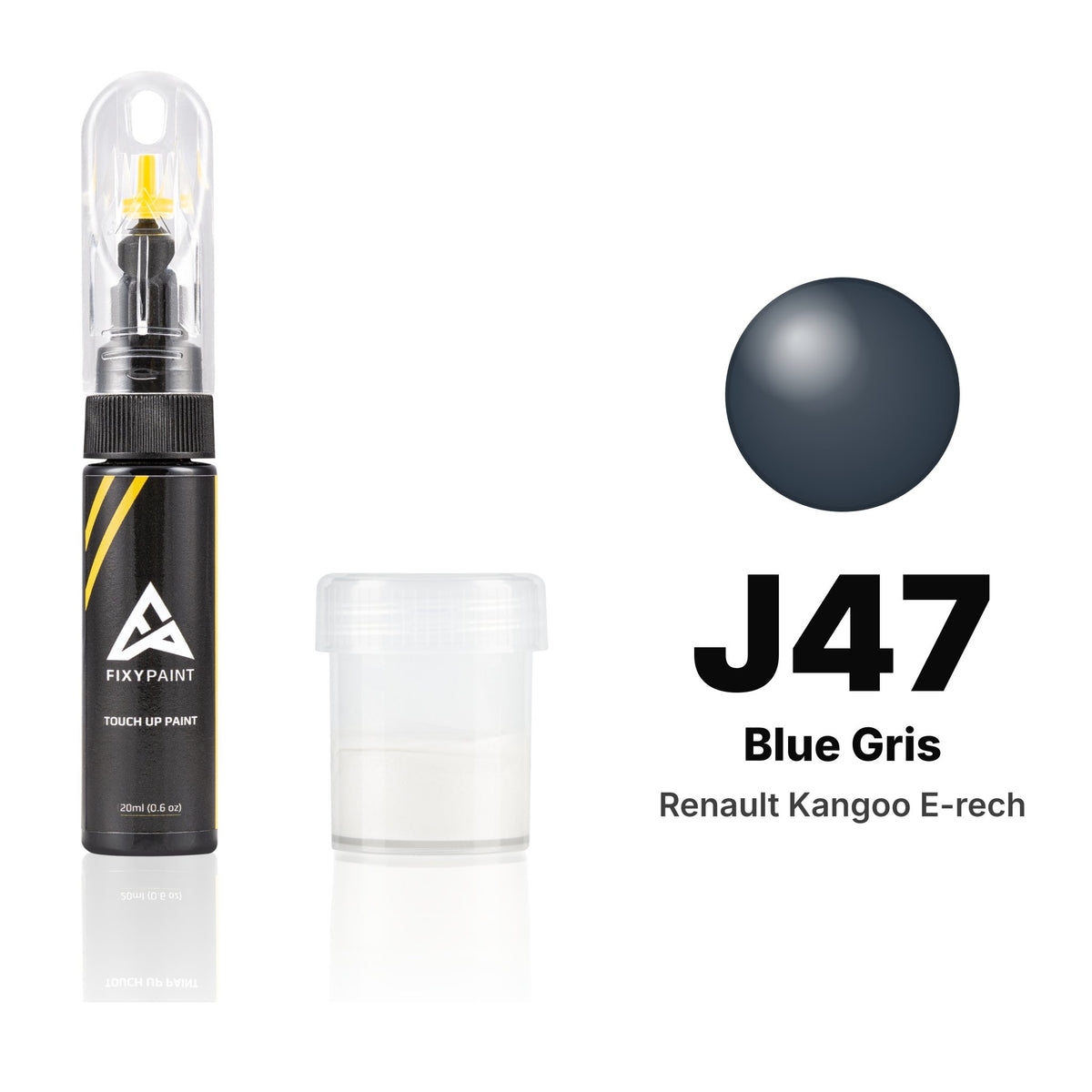 Touch-up paint for Renault Kangoo E-Tech J47 Blue Gris, Standard kit
