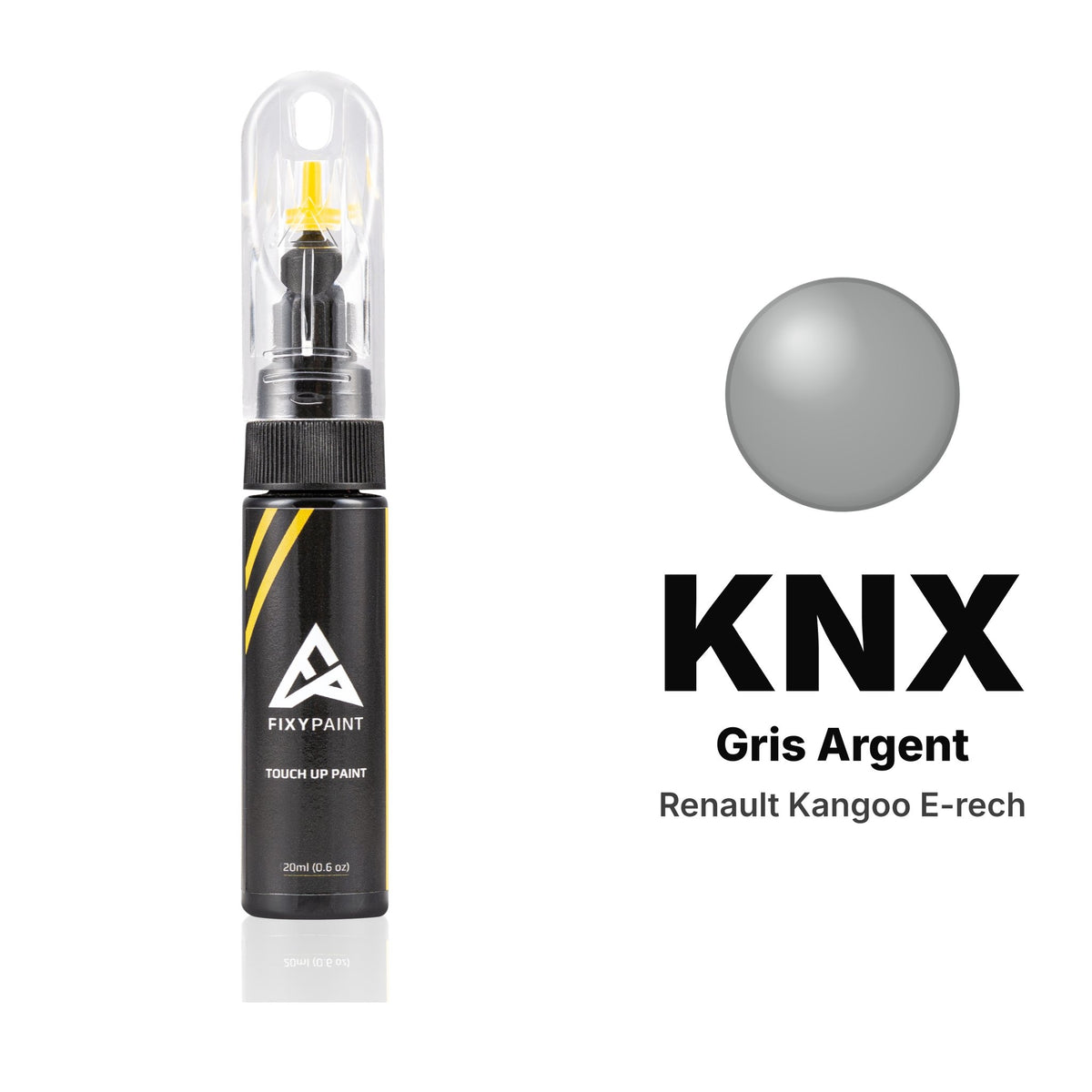 Touch-up paint for Renault Kangoo E-Tech KNX Gris Argent, Basic kit