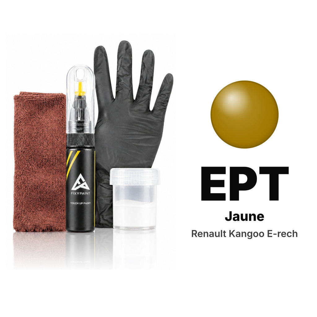 Touch-up paint for Renault Kangoo E-Tech EPT Jaune, Complete kit