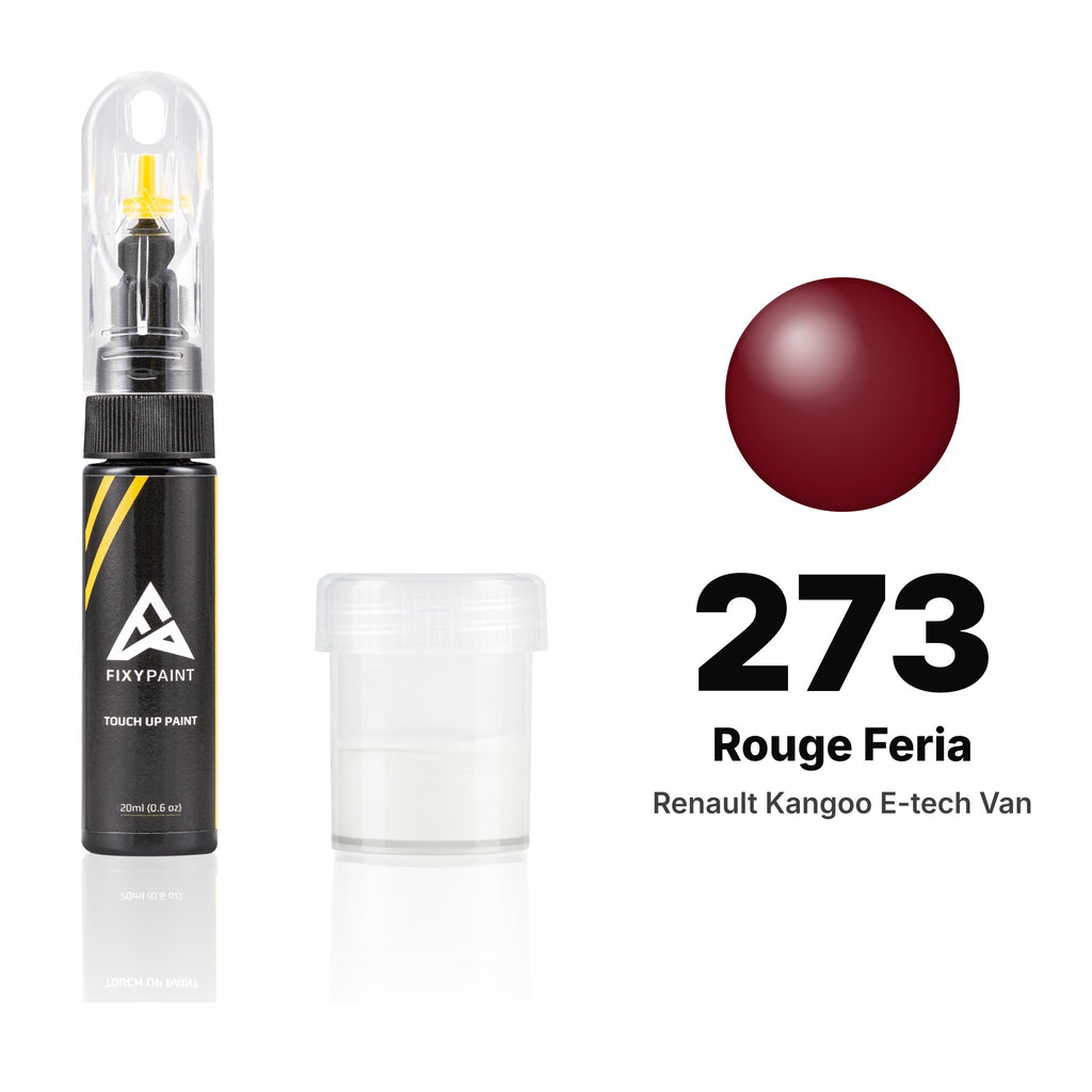 Touch-up paint for Renault Kangoo E-Tech Van 273 Rouge Feria, Standard kit