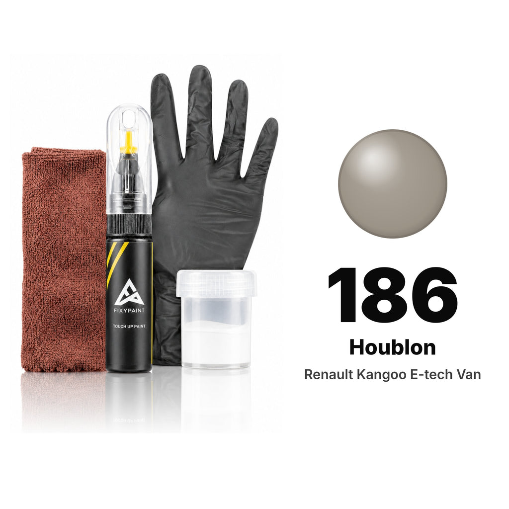 Touch-up paint for Renault Kangoo E-Tech Van 186 Houblon, Complete kit