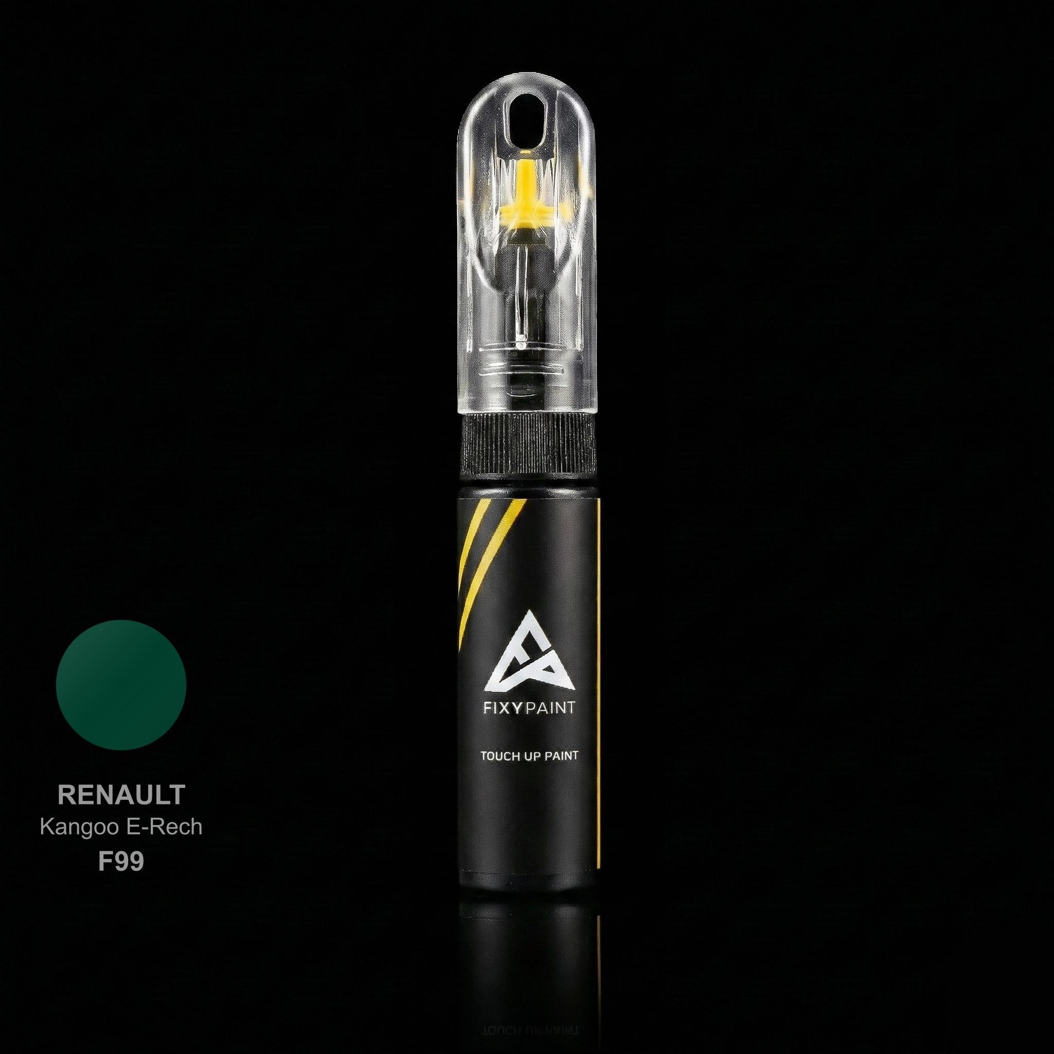 Renault Kangoo E-rech touch up paint kit - VERT WRIGHT F99 scratch repair