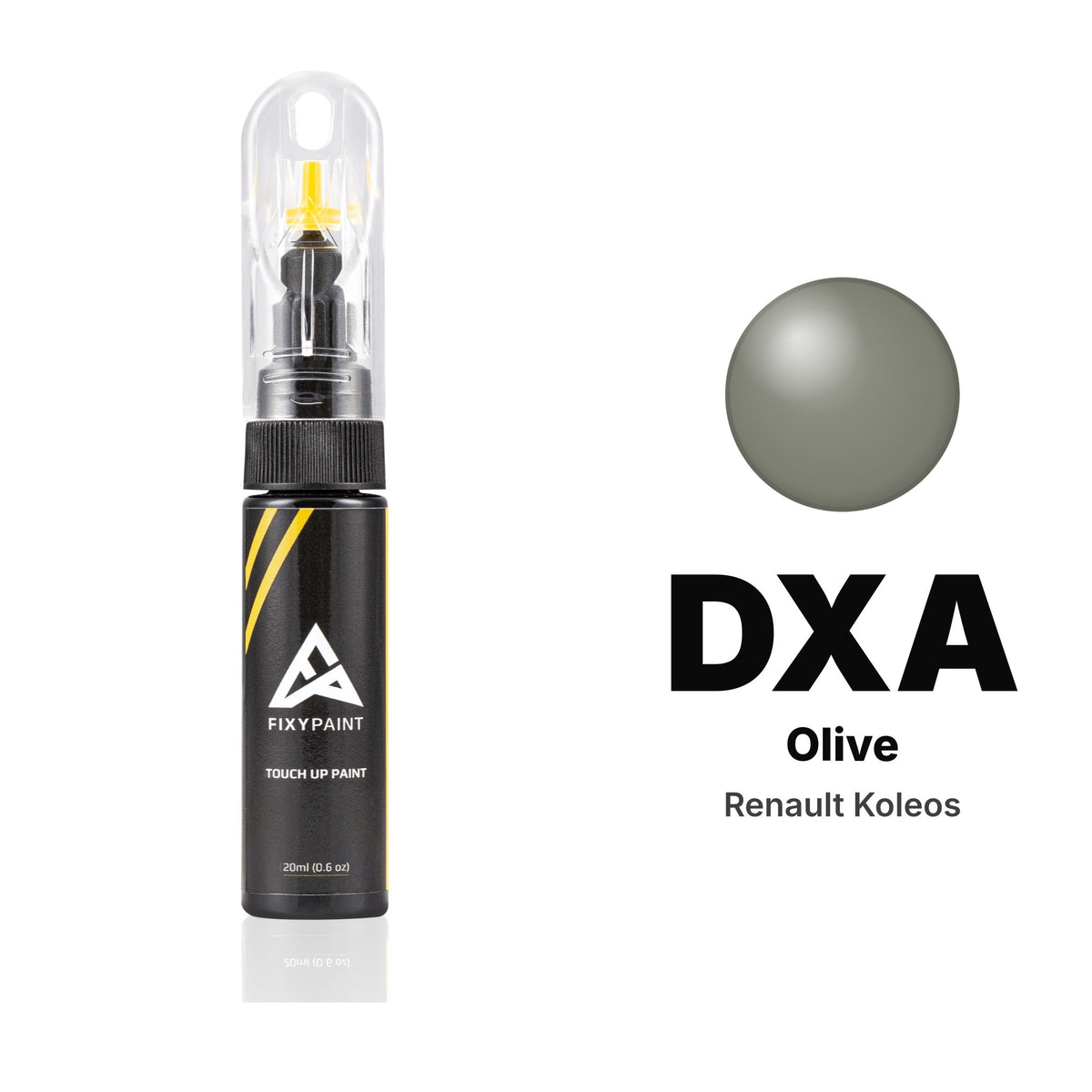 Renault Koleos DXA Olive touch-up paint, Basic kit