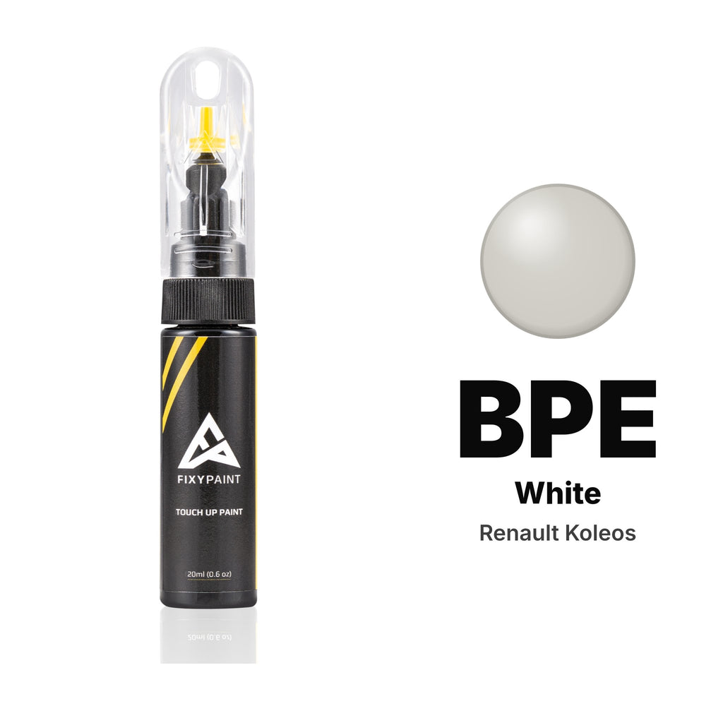 Touch-up paint for Renault Koleos BPE White, Basic kit