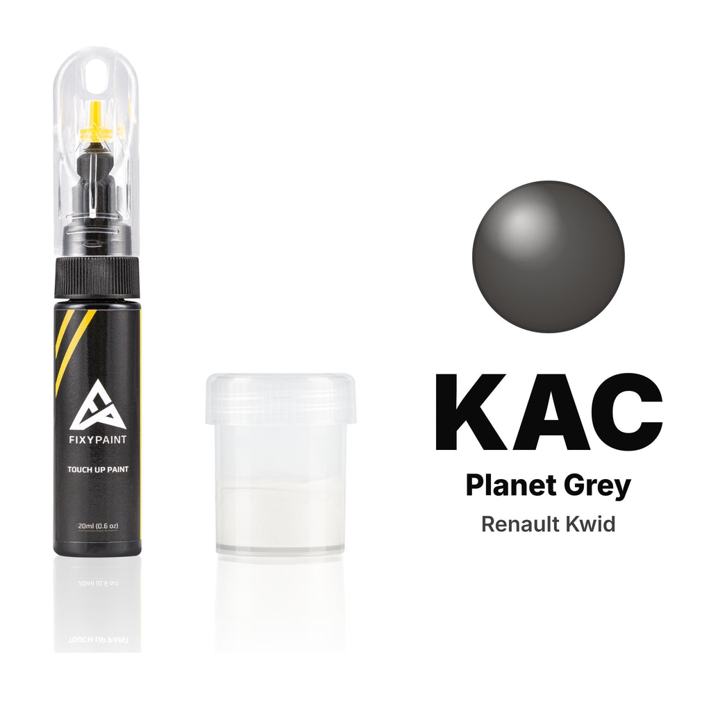 Lackstift für Renault Kwid – KAC Planet Grey (2017), Set Standard