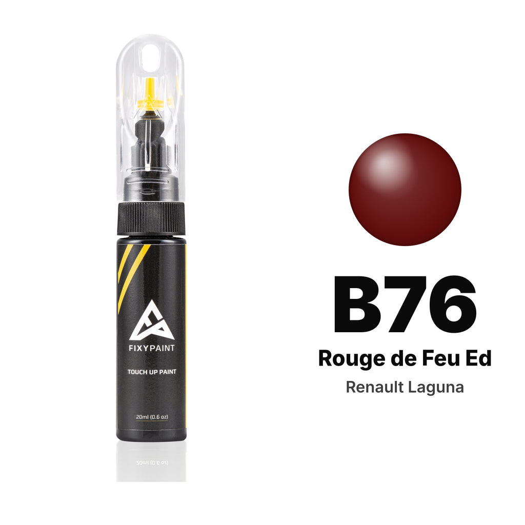 Touch-up paint for Renault Laguna B76 Rouge de Feu Ed, Basic kit