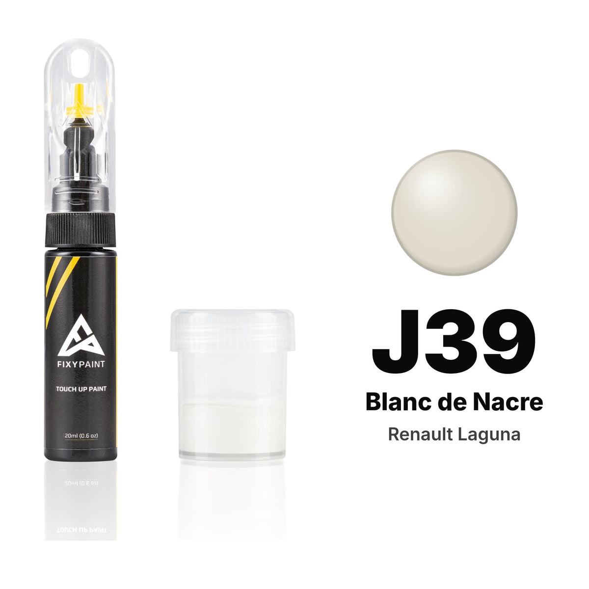 Touch-up paint for Renault Laguna J39 Blanc de Nacre, Standard kit