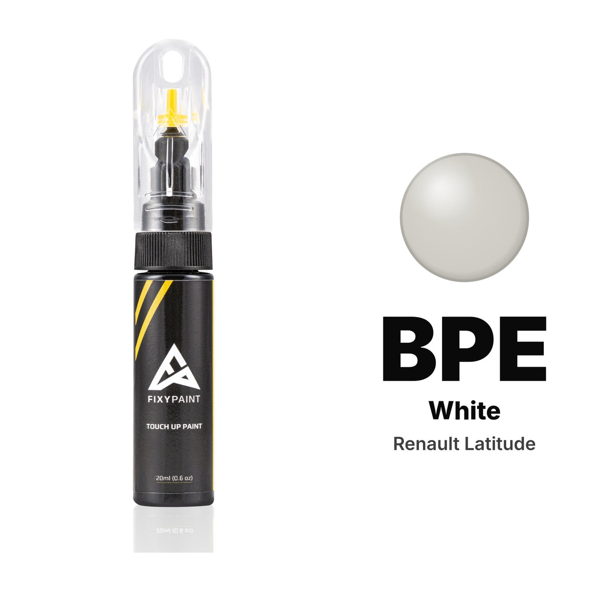 Renault Latitude BPE White touch-up paint, Basic kit