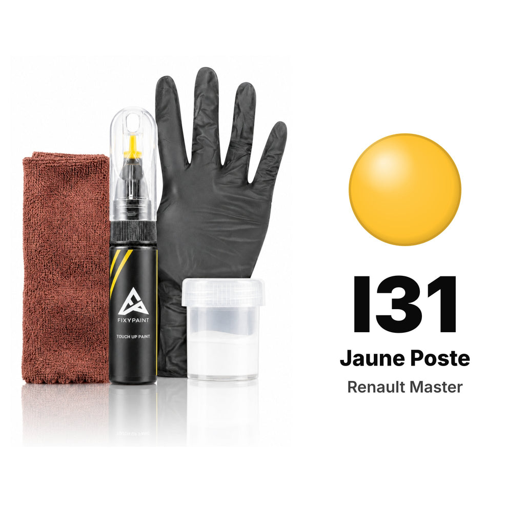 Lackstift für Renault Master – I31 Jaune Poste (1999–2009), Set Komplett