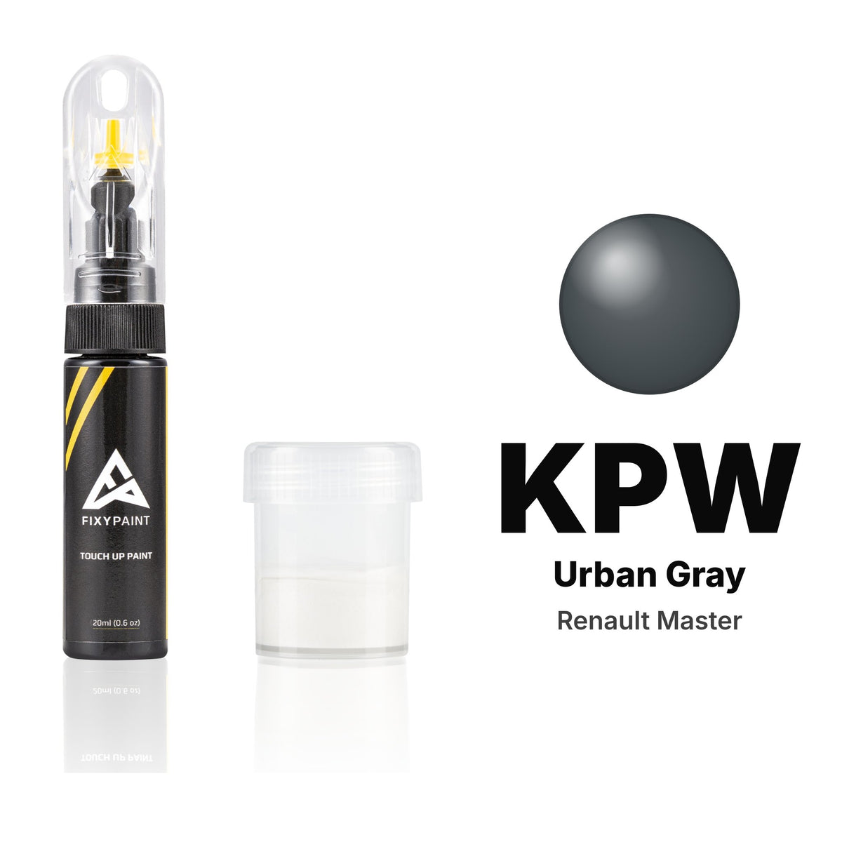 Touch-up paint for Renault Master KPW Urban Gray, Standard kit