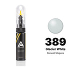 Vernice ritocco per Renault Megane – 389 Glacier White (1997–2001), kit Base