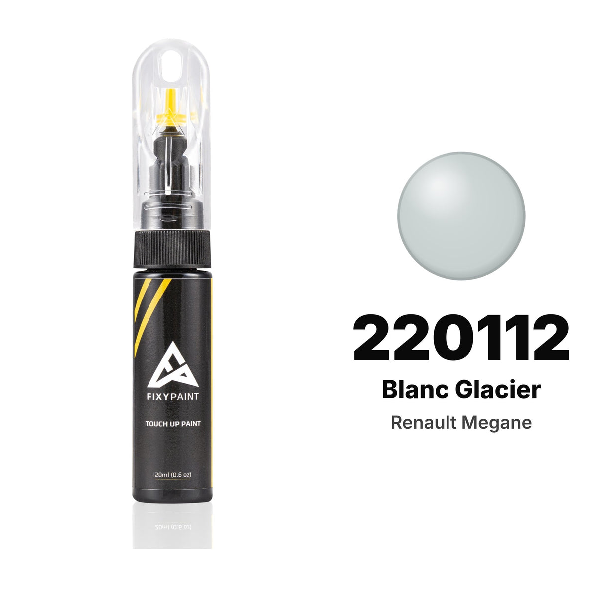 Touch-up paint for Renault Megane 220112 Blanc Glacier, Basic kit