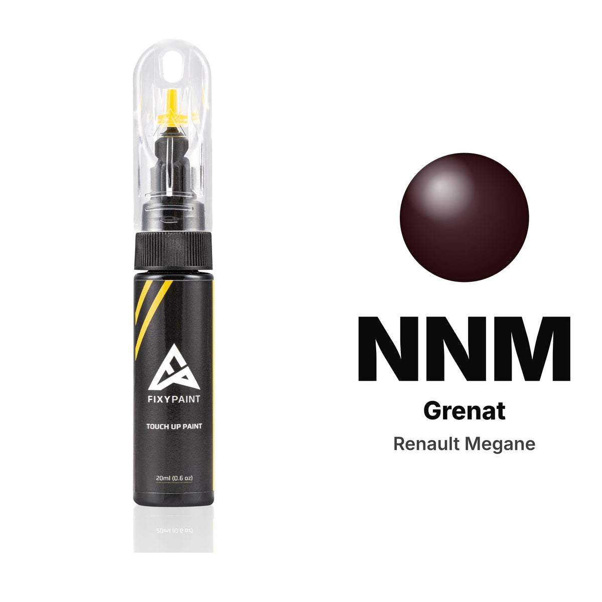 Renault Megane NNM Grenat touch-up paint, Basic kit