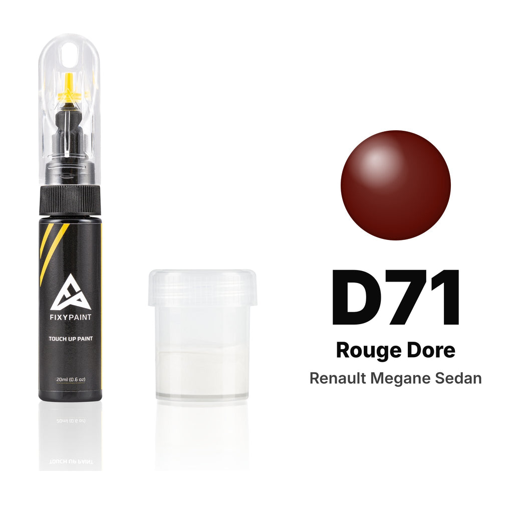 Touch-up paint for Renault Megane Sedan D71 Rouge Dore, Standard kit