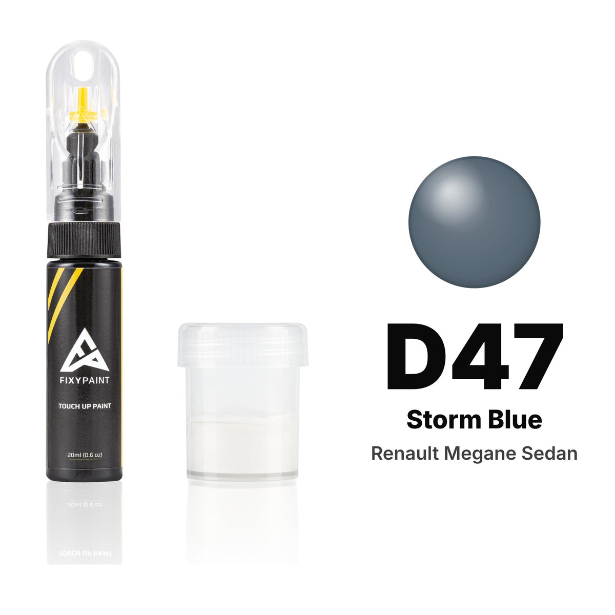 Touch-up paint for Renault Megane Sedan D47 Storm Blue, Standard kit