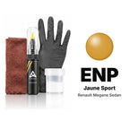 Lackstift für Renault Megane Sedan – ENP Jaune Sport (2009–2012), Set Komplett