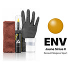 Touch-up paint for Renault Megane Sport ENV Jaune Sirius II, Complete kit