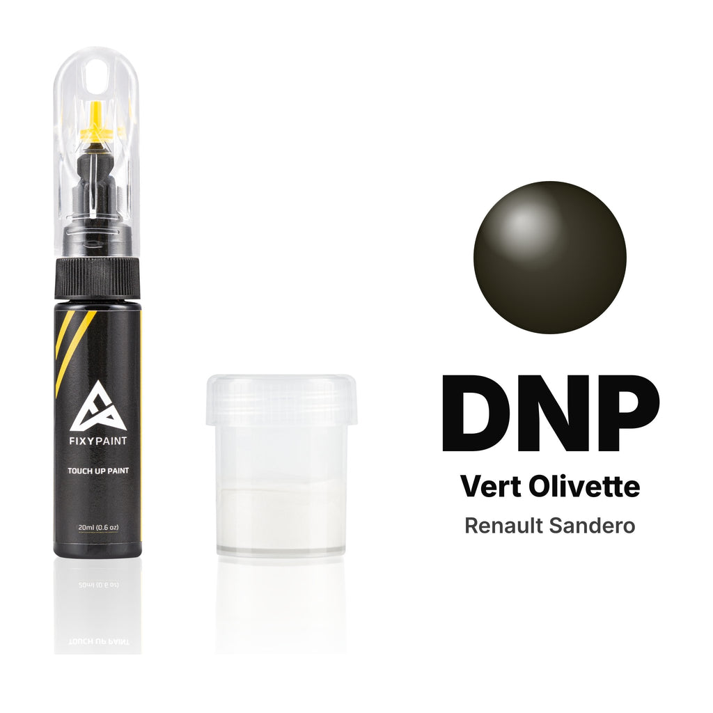 Touch-up paint for Renault Sandero DNP Vert Olivette, Standard kit