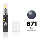 Touch-up paint for Renault Scenic 671 Blue, Standard kit