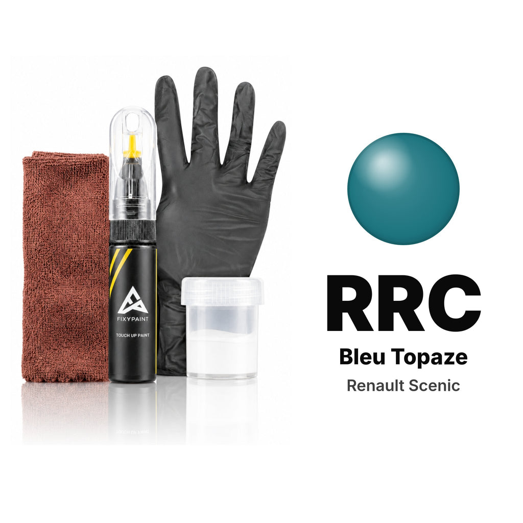 Touch-up paint for Renault Scenic RRC Bleu Topaze, Complete kit