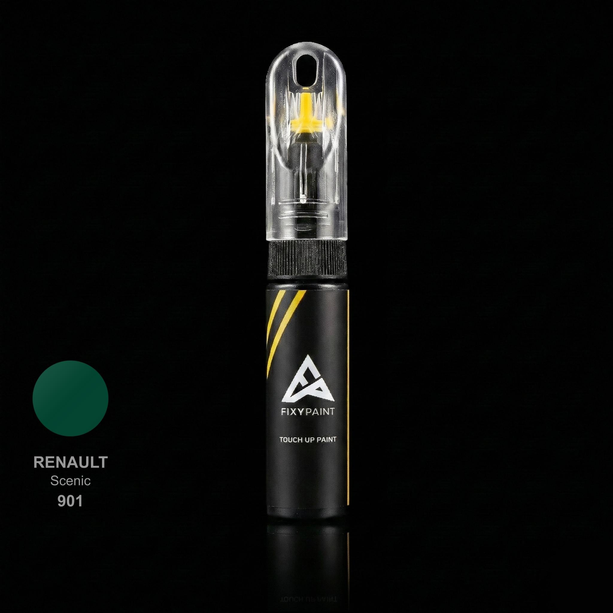 Renault Scenic touch up paint kit - VERT VERTIGO 901 scratch repair