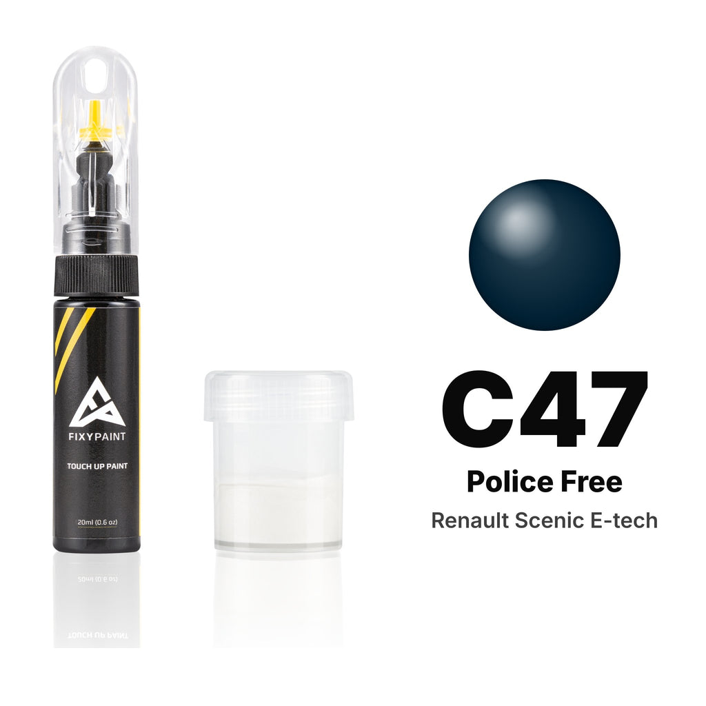 Touch-up paint for Renault Scenic E-Tech C47 Police Free, Standard kit
