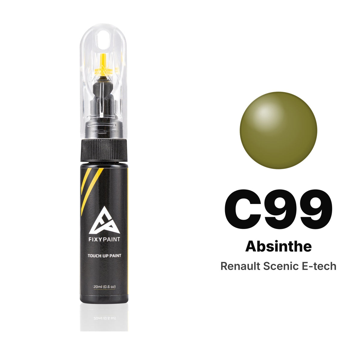 Renault Scenic E-tech C99 Absinthe touch-up paint, Basic kit