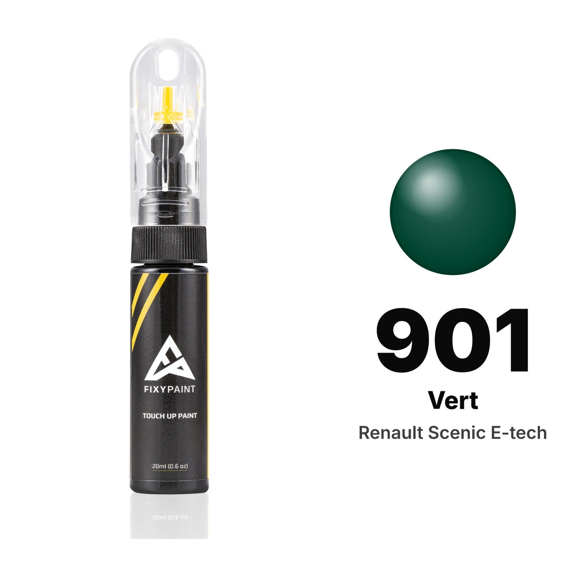 Renault Scenic E-tech 901 Vert touch-up paint, Basic kit