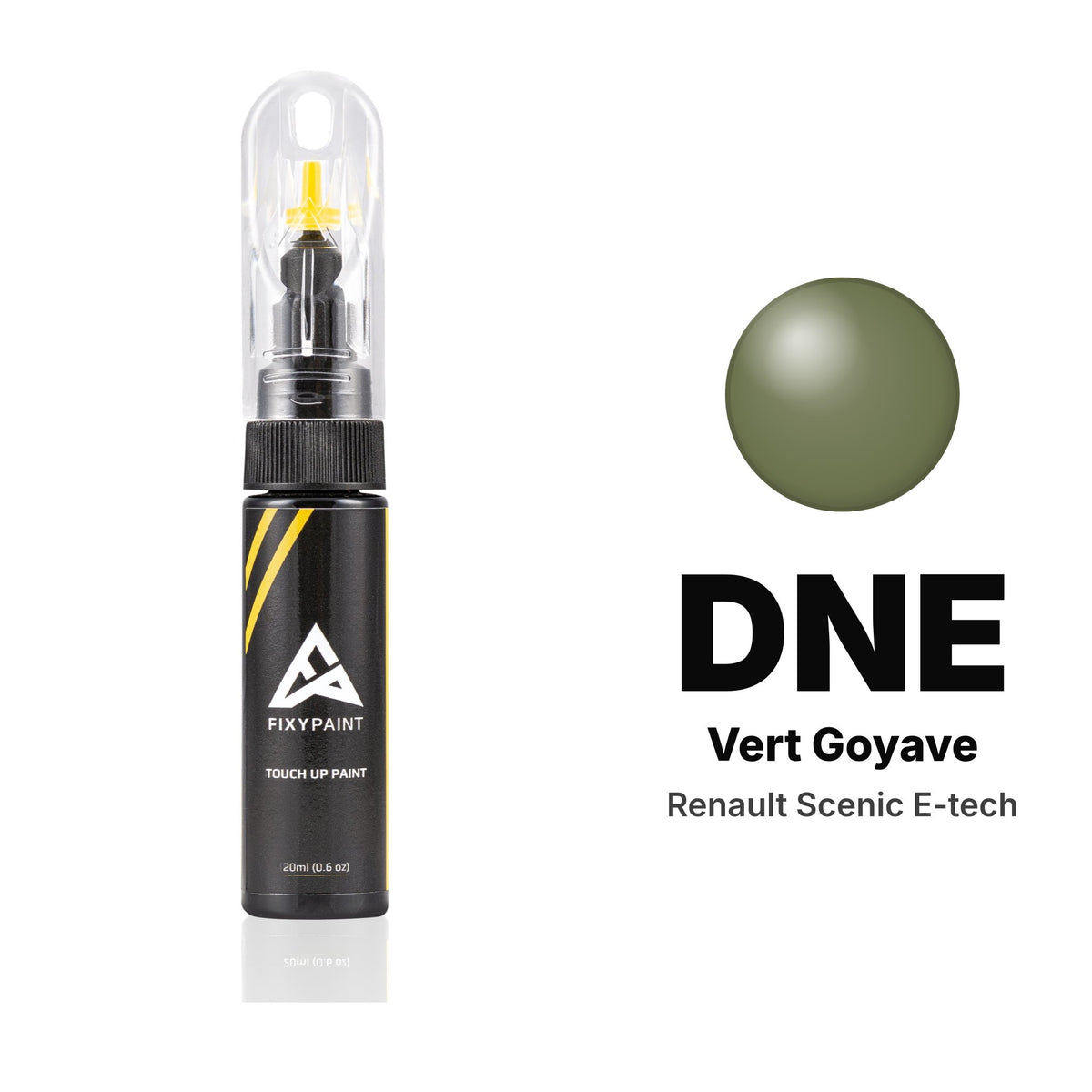 Renault Scenic E-tech DNE Vert Goyave touch-up paint, Basic kit