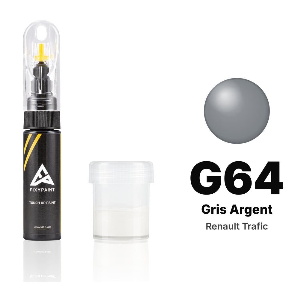Touch-up paint for Renault Trafic G64 Gris Argent, Standard kit