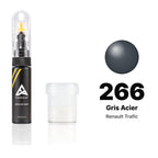 Touch-up paint for Renault Trafic 266 Gris Acier, Standard kit
