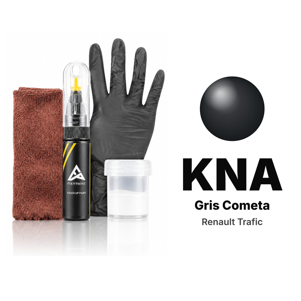 Touch-up paint for Renault Trafic KNA Gris Cometa, Complete kit