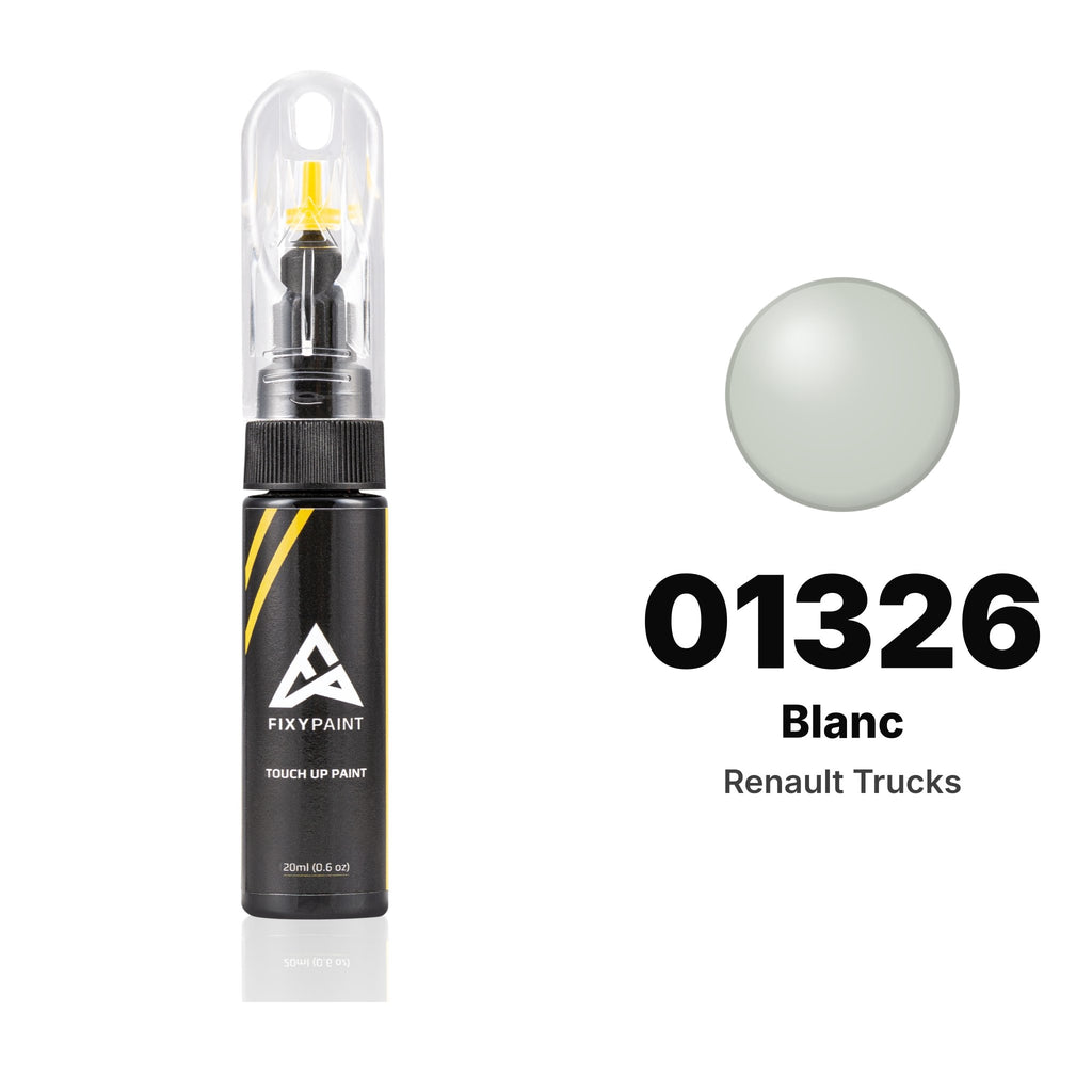 Touch-up paint for Renault Trucks 01326 Blanc, Basic kit