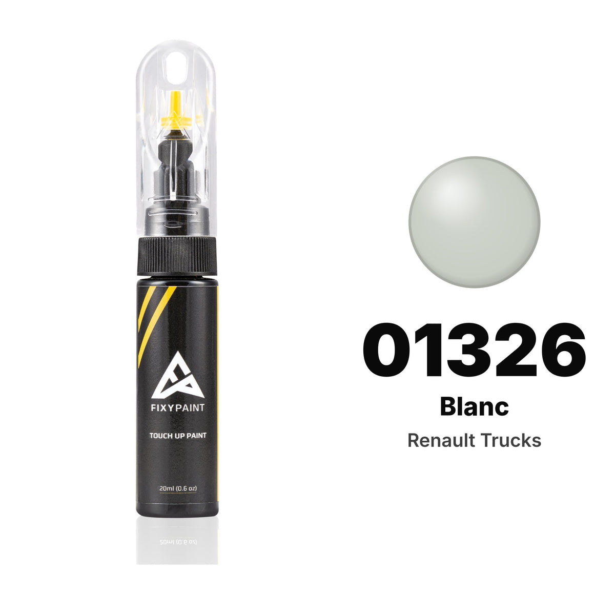 Touch-up paint for Renault Trucks 01326 Blanc, Basic kit