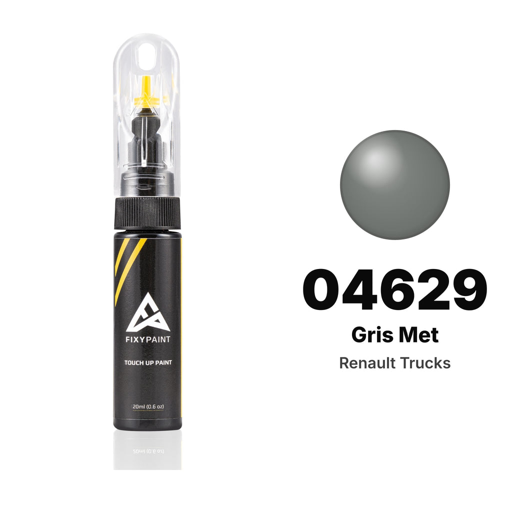 Touch-up paint for Renault Trucks 04629 Gris Met, Basic kit