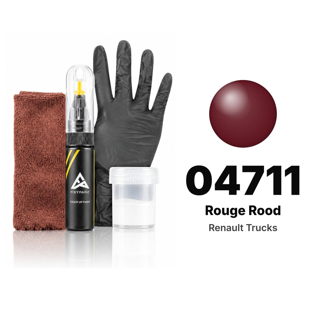 Touch-up paint for Renault Trucks 04711 Rouge Rood, Complete kit