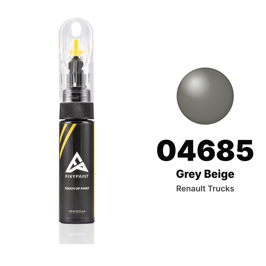 Touch-up paint for Renault Trucks 04685 Grey Beige, Basic kit