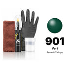 Lackstift für Renault Twingo – 901 Vert (2003), Set Komplett